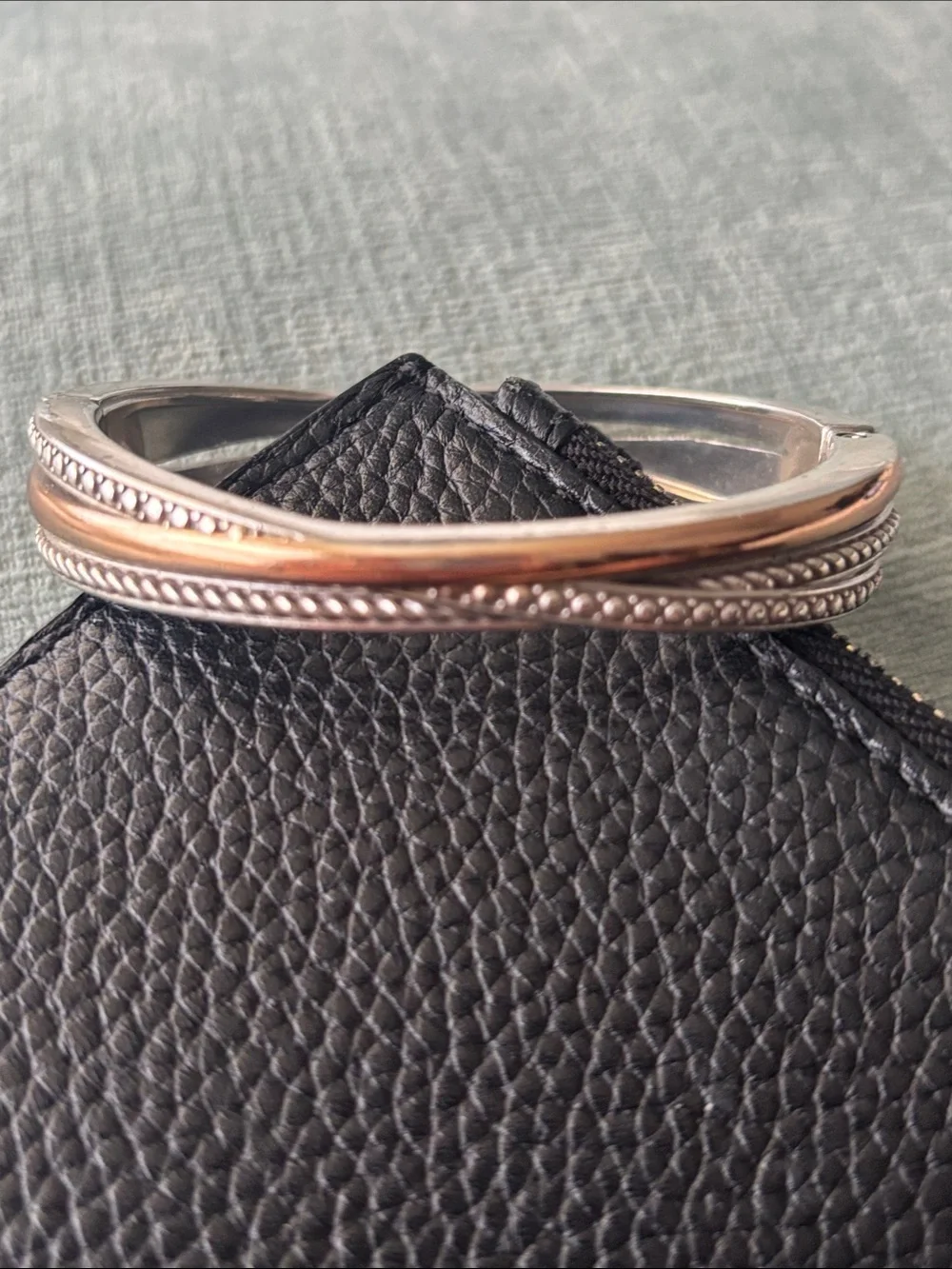 Brighton Neptune’s Ring Two-Tone Crystal Accent Women's Bangle